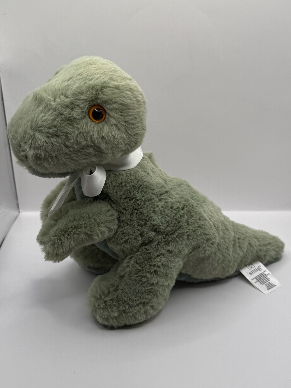 Snug Sage Green Dinosaur Plush Stuffed Animal